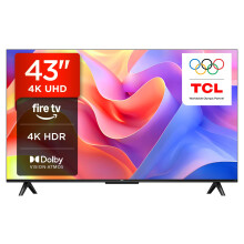 TCL 43PF650K 43-inch 4K Ultra HD, HDR TV, Smart LED Fire TV (Dolby Vision, Dolby Atmos, DTS, HDR 10, Alexa built-in, Airplay2, Miracast)