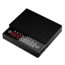Scale with Auto Timing Rechargeable 2kg/0.1g Coffee Scale Pour-over with Water-to-Coffee Ratio Mode