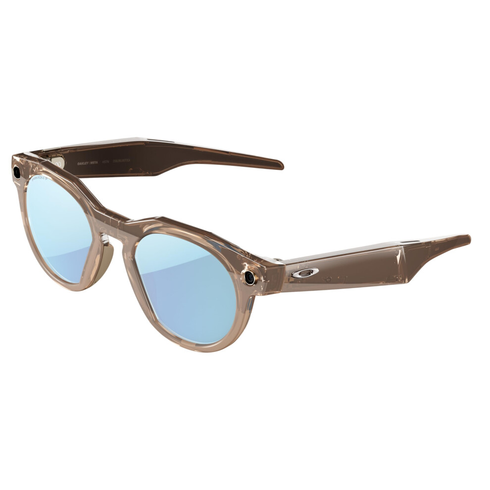 Oakley Meta Hstn Ai Glasses For Men, Women Â Sport & Lifestyle Eyewear Â 12 Mp Camera, 60Fps Video, Open-Ear Audio, Meta Ai Â Smoke/Prizm Brown 5000710738670