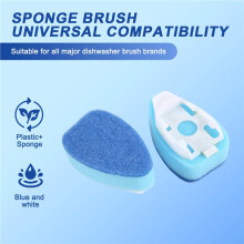 Dish Wand Refills Sponge Heads,Non Scratch Dishwand Refill Heavy Duty Replacement , Soap Dispensing Scrubbers 18pcs
