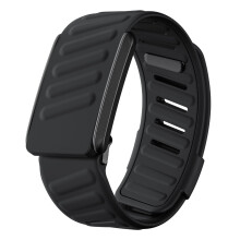 DADO Comfort Durable Silicone Wristband Compatible with WHOOP 4.0 Band, Soft Silicone Sports Loop Strap for Men & Women, with U Shapped Connector (Al