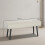Homcom Banco de Cama Beige 100 x 36 x 45 cm 3