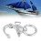 76mm 316 Stainless Steel Snap Shackle Pair 8