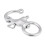 76mm 316 Stainless Steel Snap Shackle Pair 10