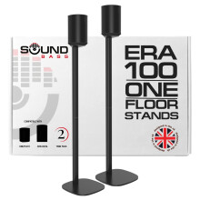 Sound bass ERA100 Floor Stand, Twin (2pcs), Black, Double, Pair