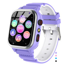 JUBUNRER Smart Watch for Kids Smart Watch 26 Games Phone Pedometer Calories SOS Alarm Clock Kids Watch Boys Watch Girls Gifts HD Camera Music Video S