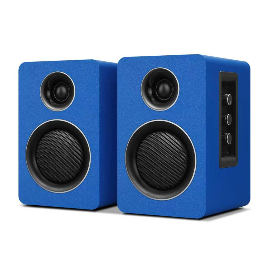 Photos - Audio System ZQMMSPK Active Bookshelf Speakers, 60W Computer Speaker with 3 Inch Carbon Fiber Woofer, External TV Speakers With Bluetooth