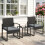 Outsunny Conjunto de Jardín Gris 58 x 55 x 76 cm 6