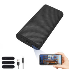 RUMUCF WiFi Power Bank Camera HD 1080P Video Recorder with Motion Detection, Loop Recording, Remote Viewing Small Nanny Cam 5000 mAh Battery Indoor S
