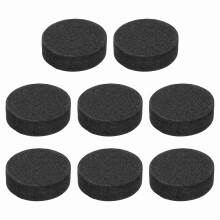 sourcing map 8 Pcs Single Sided Speaker Isolation Feet Pads, 20mmx5mm Non Slip Foam Shock Absorption Base Pad Amplifier Stand Feet Mat for Speaker Hi
