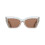 Ferragamo Occhiali da Sole - FERRAGAMO - SF2065S - Acetato - Trasparente beige - Farfalla 2