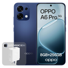 OPPO A6 Pro 5G 8+256GB, AI Android Unlocked Smartphone, 6.57" 120Hz AMOLED Display, 50+16MP AI Camera, 6500mAh Battery, IP69 Water Resistance, Stella