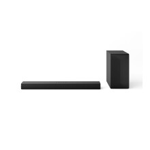 LG S60T - Smart Soundbar, 340W, 3.1 Channel, Dolby Digital and DTS Surround Soundbar, Wide Connectivity, HDMI, Bluetooth, USB, Optical Input, Black
