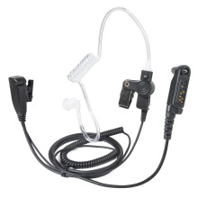 HYS Radio Earpiece Compatible with Hytera HYT PD600 PD602 PD605 PD662 PD665 PD680 PD682 PD685 X1e X1p Walkie Talkie, Acoustic Tube Headset with Micro