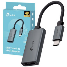 TP-Link UA520C USB C to HDMI Adapter, 4K 60Hz, USBC to HDMI Adapter, USB C Adapter, HDMI Adapter, Plug and Play, Universal Compatibility, Compact & P