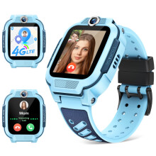 imoo Watch Phone, 4G Kids Smartwatch Phone with HD video calling,Smart Watch for Kids with GPS real-time positioning and IPX8 Water Resistance (Z3, B
