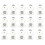 Self-adhesive pads for Omron TENS unit - 20pcs replacement electrodes 1