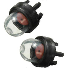Ampoule à essence pour tronçonneuse, kit de pompe à bulles d'huile pour carburateur (2 pièces)
