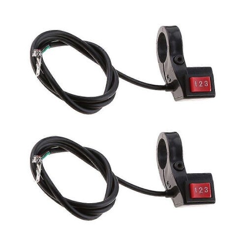 2-piece handlebar switch for scooter - 3-speed SPDT