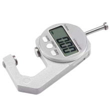 Cyfrowy WyśWietlacz GrubośCiomierz Elektroniczny Mikrometr LCD Metryczne NarzęDzia do Pomiaru GrubośCi śCianki 0-20Mm Spiczasta GłóWka