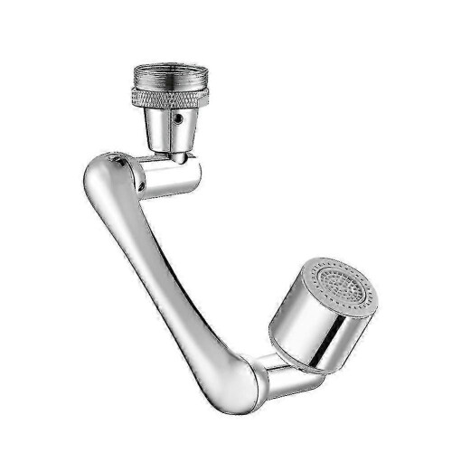 Extensor de grifo con ángulo ajustable para una fácil limpieza.