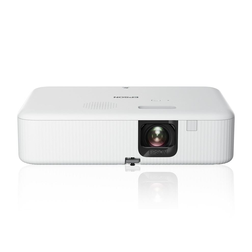 Epson Co-Fh02 | Full Hd 1080P Smart Tv Projector | Android Tv | 3Lcd | 3,000 Lumens | 391" Display | Easy Setup | Keystone Correction | Hdmi | Home A