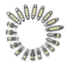 LED-interieurverlichting voor de kofferbak en deuren - 20 stuks CANBUS-veilig
