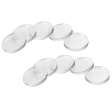 Rutschfeste Pads für Glastische, 20 mm runde, transparente Puffer, nicht klebend