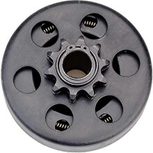 10-Zahn-Kupplung für Mini Moto 3/4"-Zylinder, passend für 40/41/420-Kette