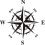 Decorative decals for boat interior with removable compass 1