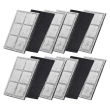 Waterfilters voor Drinkwell Platinum waterfontein - 12 stuks, wit