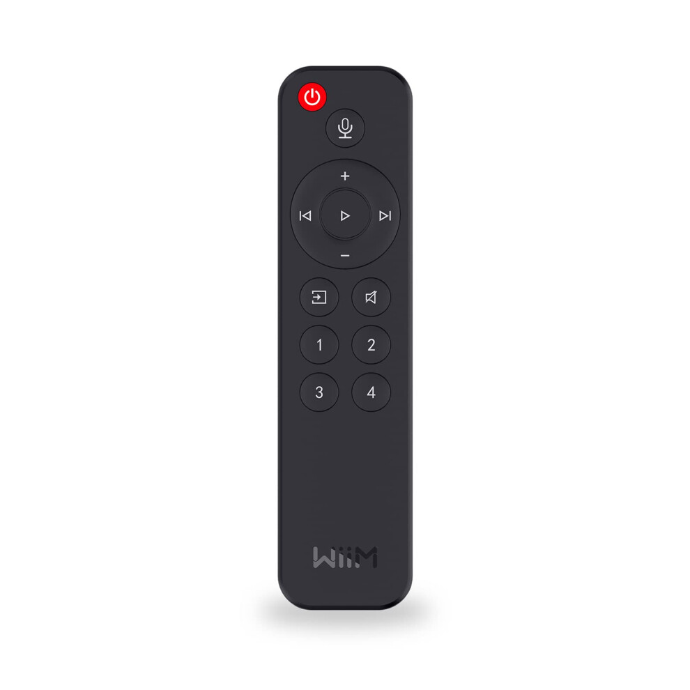 Wiim Voice Remote For Wiim Music Streamers And Amplifiers, Push-To-Talk, 4 Music Preset Buttons 5008854142476