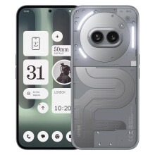 Nothing Phone (2a) Plus 12+256GB - Unlocked mobile phone with 50 MP front camera, 50W Fast Charging OS 2.6 - Grey - Refurbished