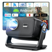 Weejector Projector 4K, Portable Smart Projector for Bedroom, Native 1080P Projectors 30000Lumen with Bluetooth 5.4 WiFi 5.2, Built-in Intelligent AP