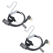 UAYESOK 2 Pin Covert Radio Earpiece for Motorola XT420 DP1400 2 Pcs