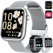 Women Smartwatch Fitness Tracker for Lady: 1.83'' Smart Watch for Women Answer Make Call with iP67 Heart Rate Sleep Monitor Steps Counter 120+ Sports