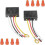 Interrupteur de lampe de remplacement pour module de commande tactile, lot de 2, à intensité variable 1