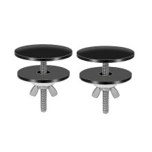 2 inch faucet hole cover for kitchen sink - stainless steel 2 pack