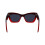 Ferragamo Occhiali da Sole - FERRAGAMO - SF929SN - Farfalla - Gradiente rosso scuro trasparente - 55/17/145 4