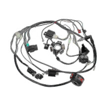 Complete electrics for pit bike ATV with wiring harness