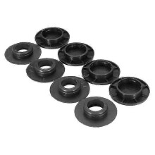 Clips de fijación para alfombrillas de coche Mercedes - 4 abrazaderas negras para alfombrillas de coche 6680520