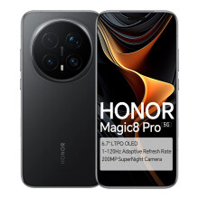 HONOR Magic8 Pro 5G Smartphone, Snapdragon 8 Elite Gen 5, 6270mAh Battery, 6.71" Screen, 200MP Telephoto Camera, 120Hz Refresh Rate, IP68,IP69& IP69K