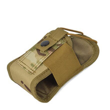 UAYESOK Walkie Talkie Holder Molle Radio Pouch Adjustable Carry Case for GPS Phone Two Way Radio Baofeng Motorola Midland Radio Holster for Sucurity
