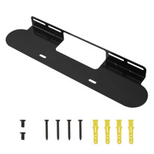 Crlvlyn Soundbar Mount for Sonos Beam, Wall Mount Bracket for Sonos Beam, Heavy Duty Mounting Bracket for Space Saving, Speaker Brackets Under TV