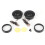 2 Pack 12V 120W Car Horn Tweeter Speakers 12