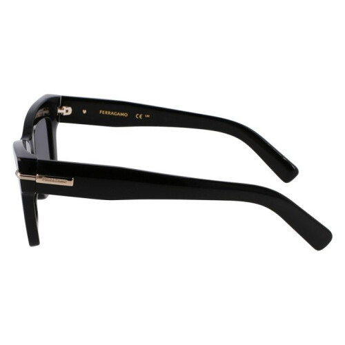 Ferragamo Sunglasses - FERRAGAMO - SF2031S - Black acetate - Square frame - 52/17/145 2