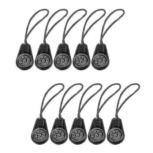 Waterproof compass for emergency kits - 10 mini survival compasses