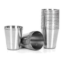 Verres à shot en acier inoxydable, lot de 15, pour Whi-AH, gobelets de voyage de 30 ml
