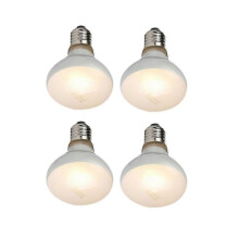 UVB UVA heat lamp bulb for reptiles - 4 pack 100W sun-like lighting