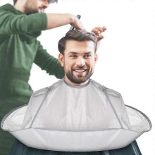 Cape de coiffure pour salons avec kit de fixation auto-adhésive